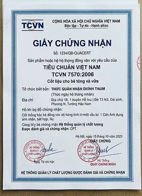TIÊU CHUẨN FDA & ISO 9001