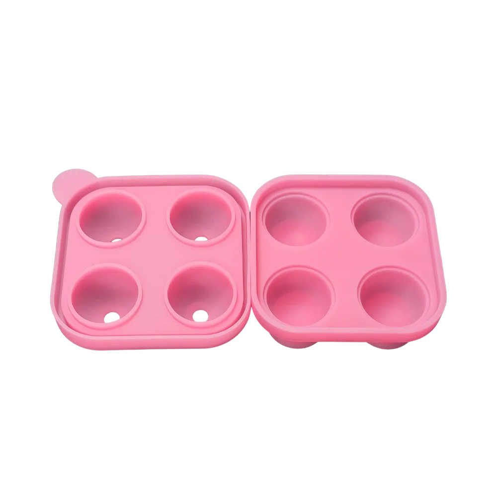 Khuôn Đúc Trứng Silicone Hai Mảnh - Bốn Viên Mỗi Mẻ
